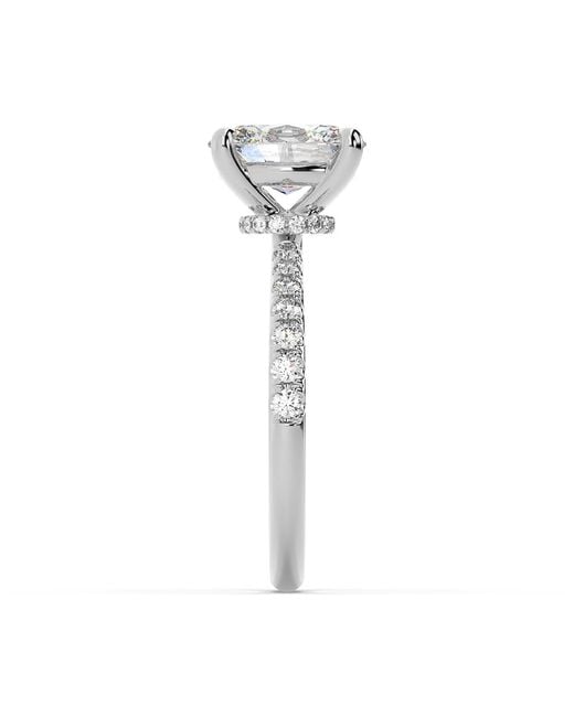 Artisan Metallic 14K Lab-Grown Diamond Solitaire Ring