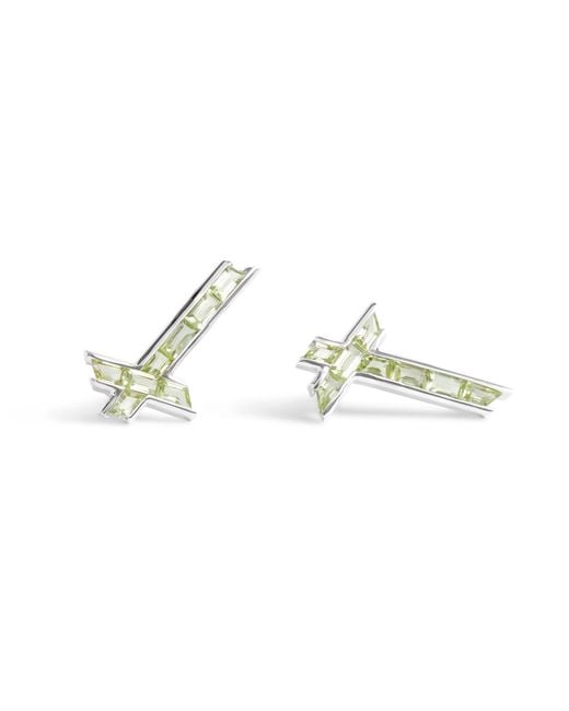 Kasun Metallic Lucky Star Earrings