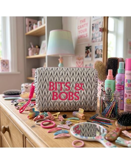 Lilly Loves Red Bits & Bobs Cosmetic Bag