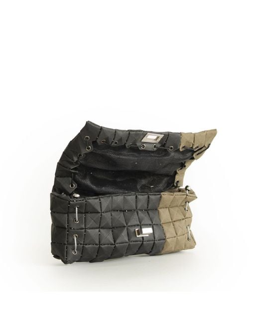 Monade Black Pouch Bag Duo & Taiga for men
