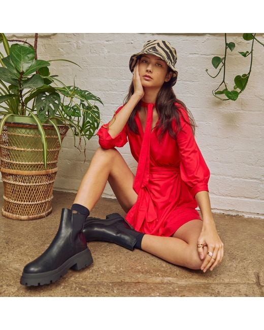 Emma Wallace Red Bofly Dress