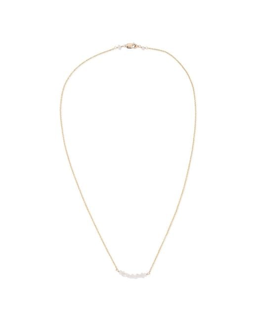 Heather Hawkins Jewelry Metallic Shine On Tiny Gemstone Layering Necklace