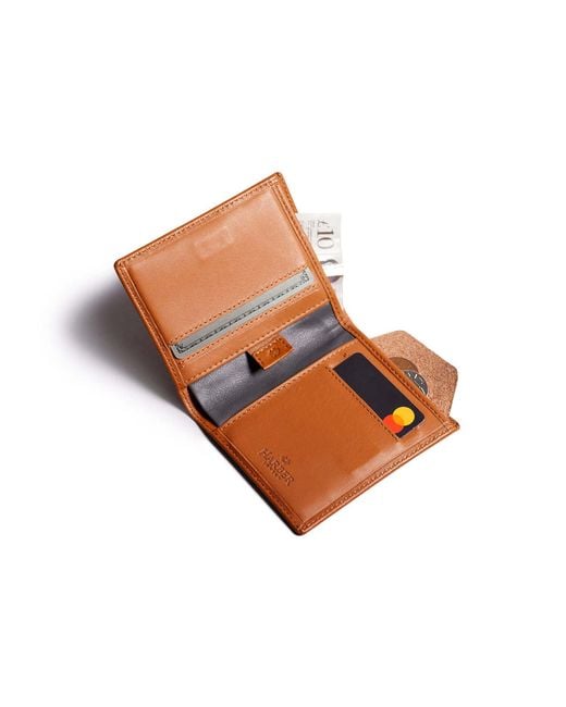 Harber London Black Leather Bifold Wallet With Rfid Protection for men
