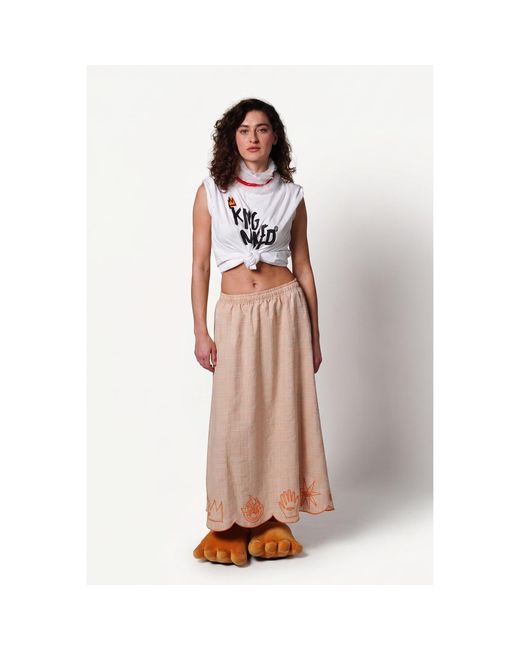 King Naked Natural Sweet Nothing Skirt Plaid