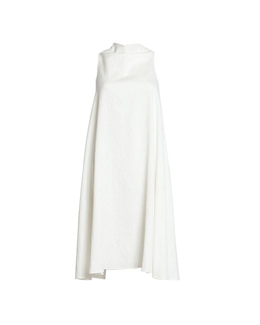 Bianca Popp White Bell Dress Midi