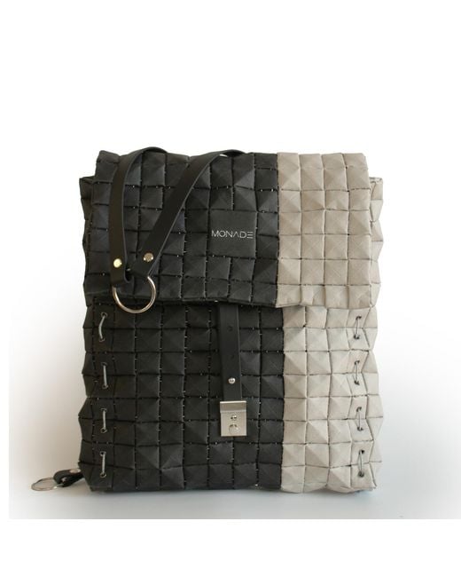 Monade Black Neutrals Backpack Regular & Stone