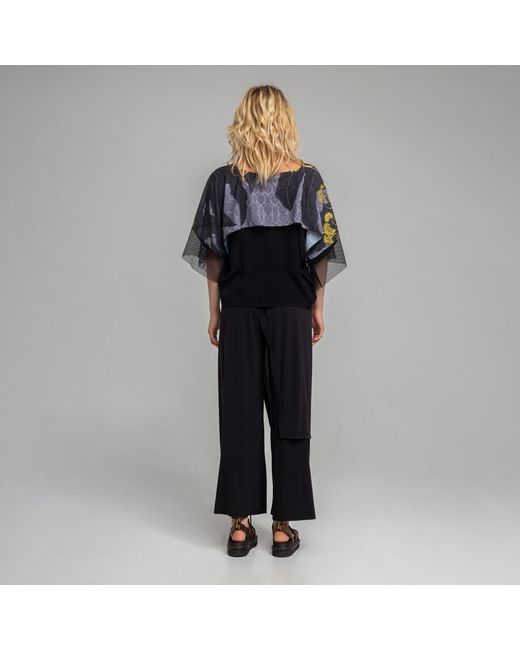 ARTISTA Blue Diana Printed Blouse