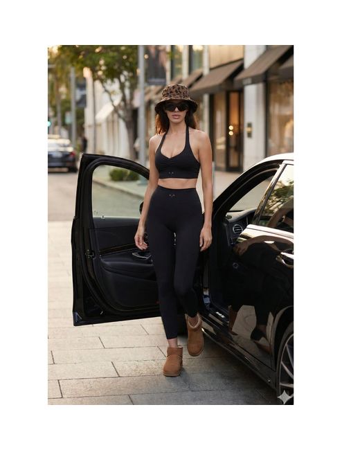 Altra Volta Black Bandeau Top