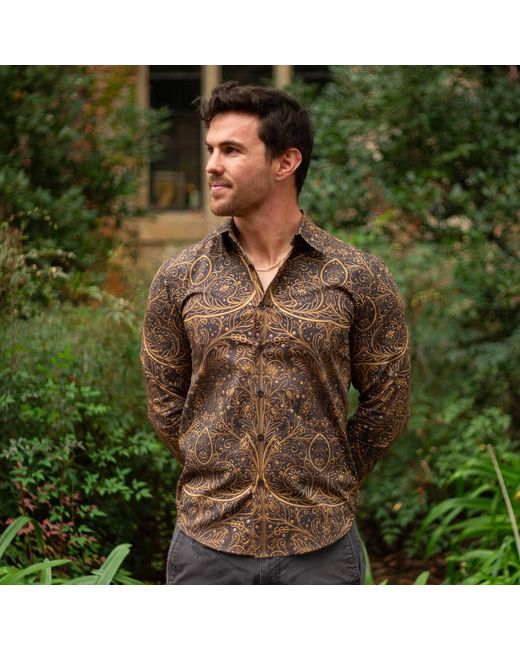 Maurice Saxe Brown Artist Shirt for men