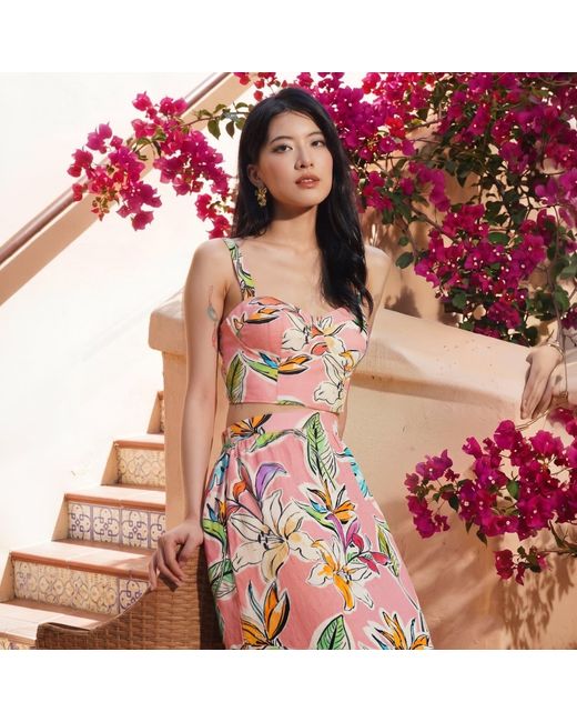 Yumi Kim Pink Korfu Top