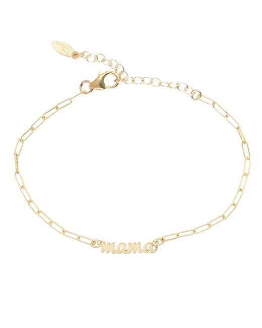 Kris Nations Metallic Mama Bracelet Vermeil