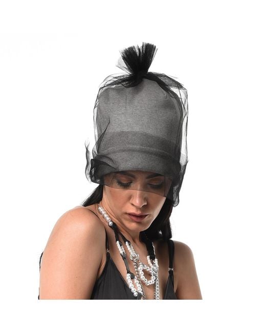 Metamorph Gray Beanie With Mesh Layer