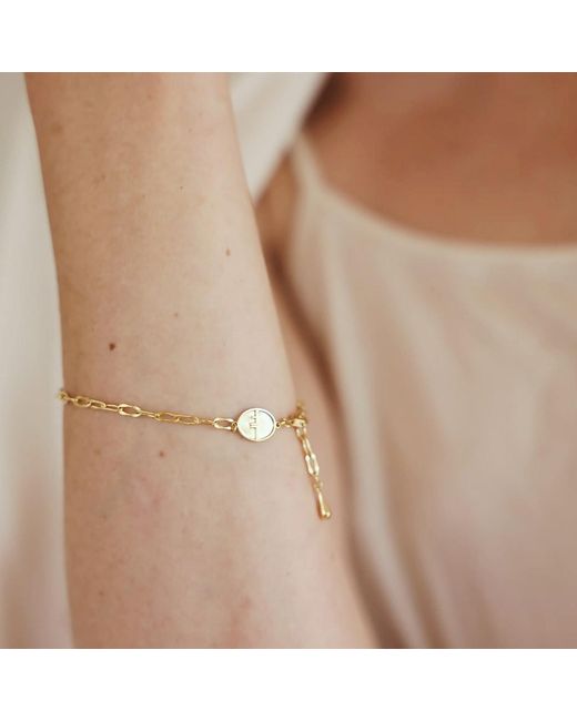 Linda Fiore Metallic Bloom Bracelet 18K Vermeil