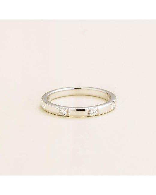 Juvetti Metallic Balans Ring Set With Diamond