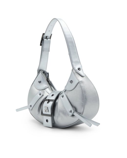 A by Anyah White Ange Lining Mini Shoulder Bag