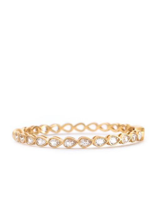 Christina Greene Metallic Posy Crystal Bangle