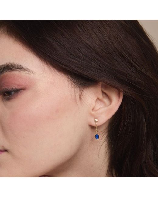 KAMARIA Metallic Full Swing Opal Earrings