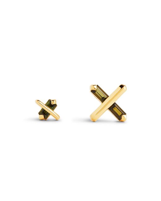 Kasun Metallic Butterfly Kiss Earrings