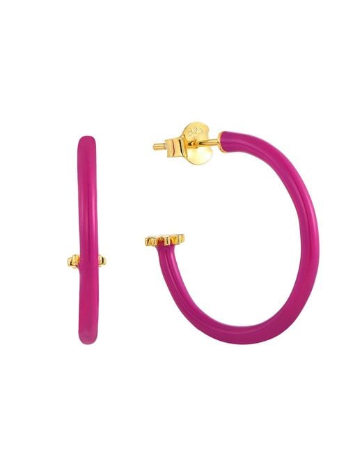 Pinnole Pink Earrings