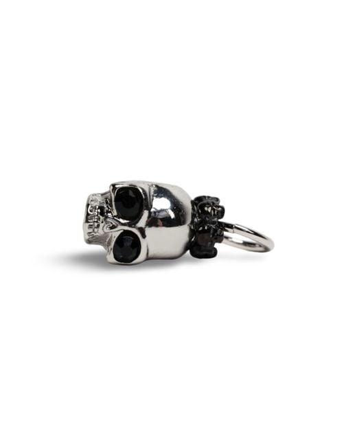 Jagged Halo Jewelry Black Lenny Skull Charm