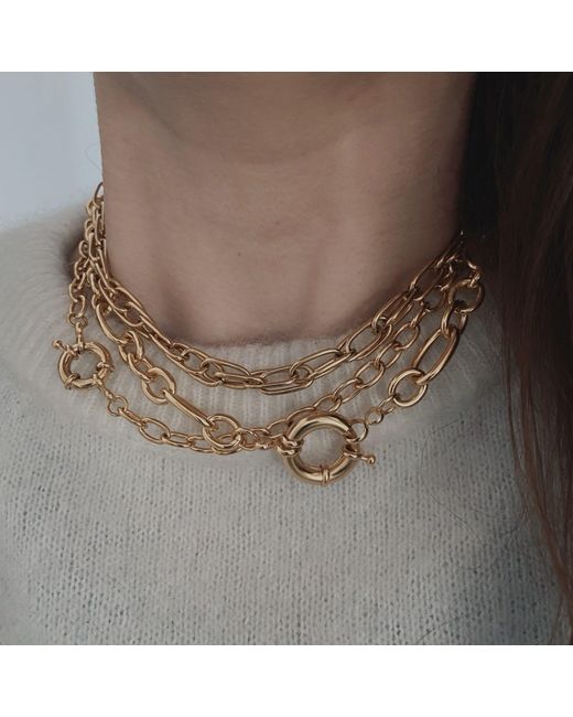 IN CAUDA VENENUM Metallic Odin Necklace