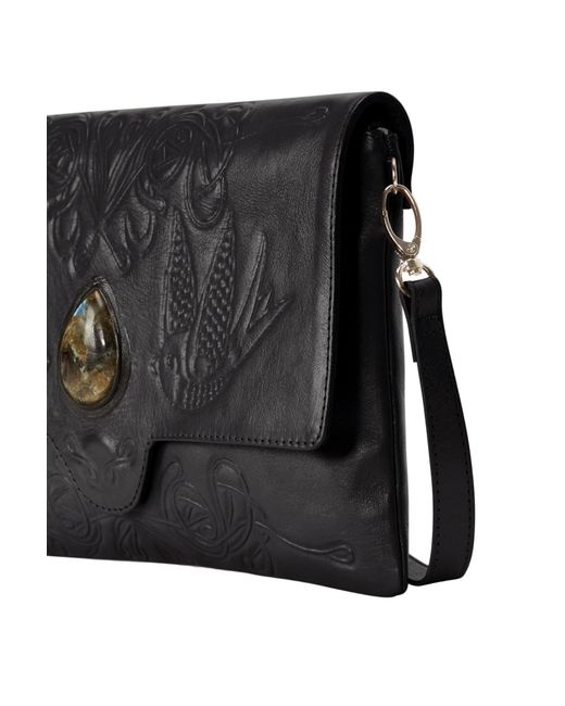 Jodi Lee Black Lost Bird Clutch