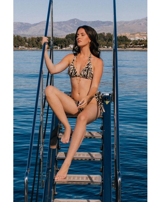 Leyla Maya Ltd Multicolor Neutrals Annie & Natasha Bikini Set