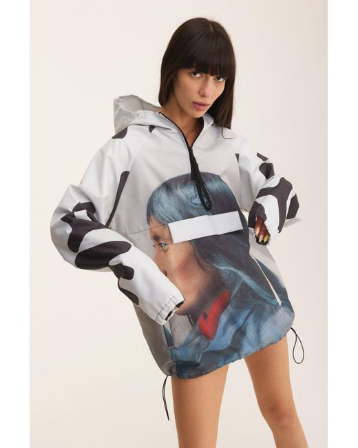 mysimplicated Gray Windbreaker W