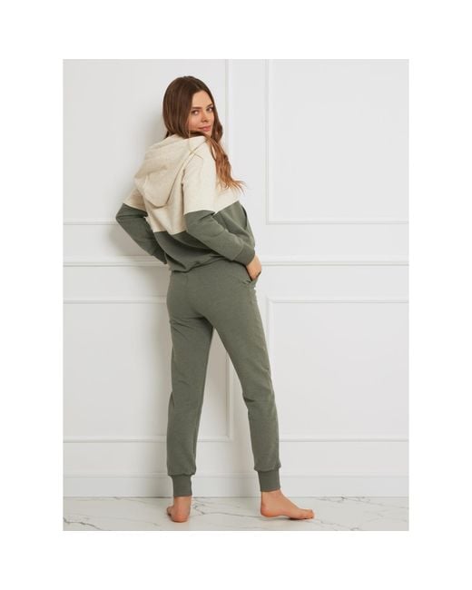 Oh!Zuza Gray Two Colours Zip Hoodie Tracksuit Top