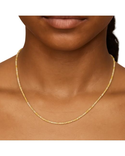 Rahul's Jewels Metallic 16"-18" Adjustable Length Genuine Diamond Necklace