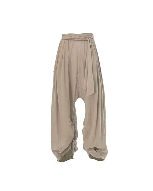 Zhenabia Natural Neutrals Boho Harem Pants