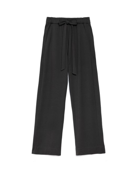 Weartwo London Black Goddess Wide Leg Trousers