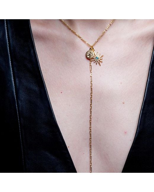 Alexie of Athens Metallic Starlight North Star Lariat