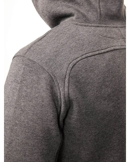 Saved Lab Gray Zip Hoodie for men