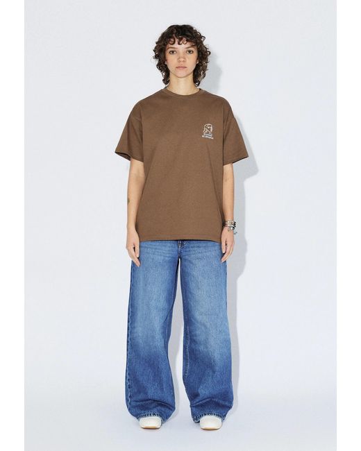 Dr. Denim Brown Trooper Tee for men