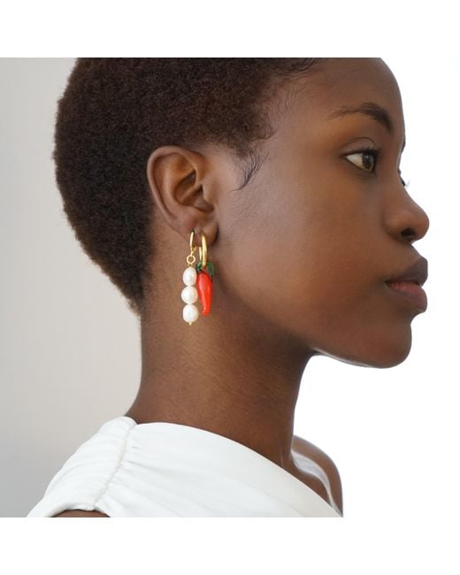 Smilla Brav Metallic Monopoli Earrings