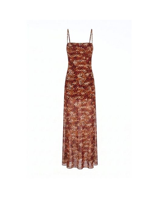 Sunkissed Brown Beach To Bar Dress