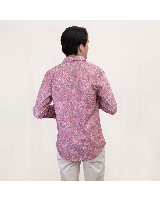 Lords of Harlech Pink Morris Pow Paisley for men
