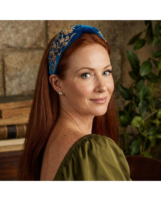 VETKA Blue Velvet Headband