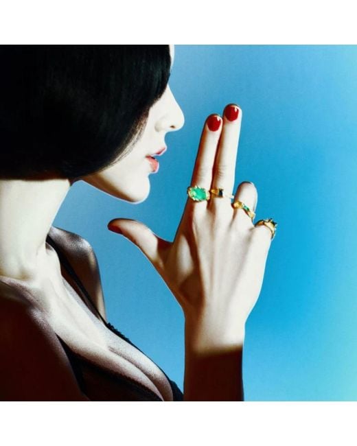Stefan Tiron White Marée Ring