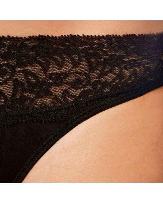 Zd - Zero Defects Black Venus Mini Lace Brief – Sensuality With Soy Fiber