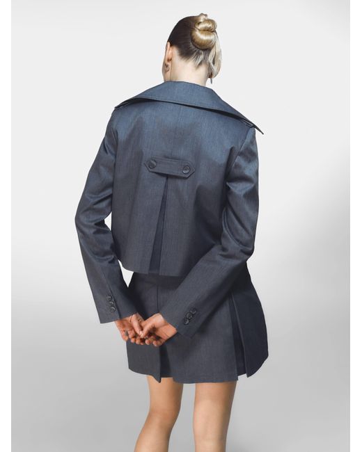 HER CIPHER Gray Seasycle Jacket
