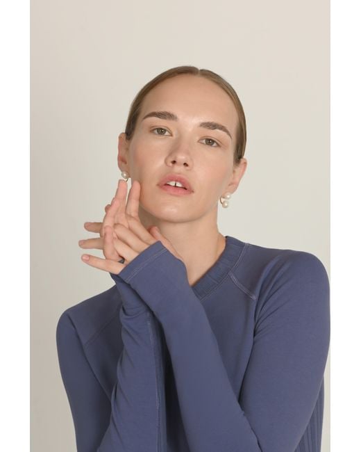 The Koozy Blue Montebello Long Sleeve Top