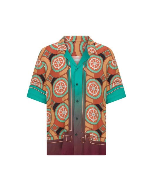 Je Te Veux Orange Dharma Terracotta Shirt for men