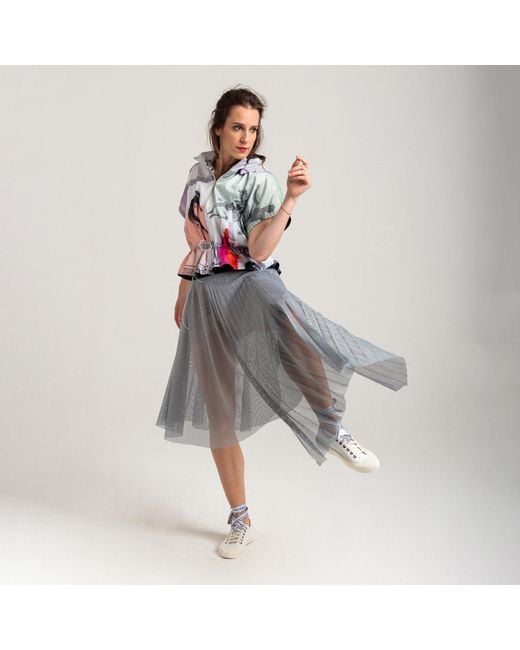 ARTISTA Gray Cloud Skirt