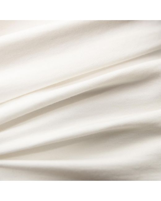 ALINA CERNĂTESCU White Whisper Midi Lyocell Dress Classic With Open Back