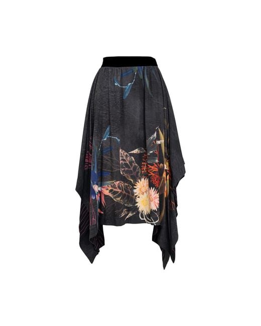 ARTISTA Black Fresh Lane Reverse Skirt