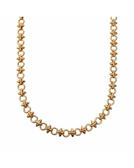 IN CAUDA VENENUM Brown Cult Necklace