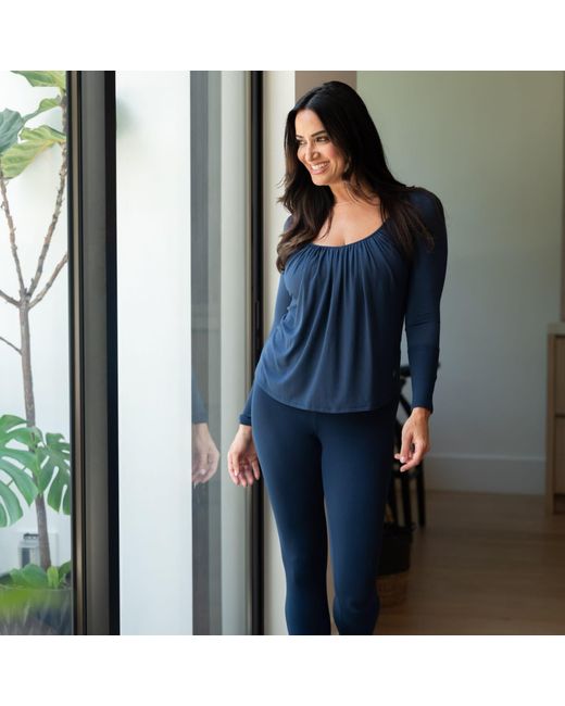 JJwinks Blue Ultimate Soft Lounge Leggings