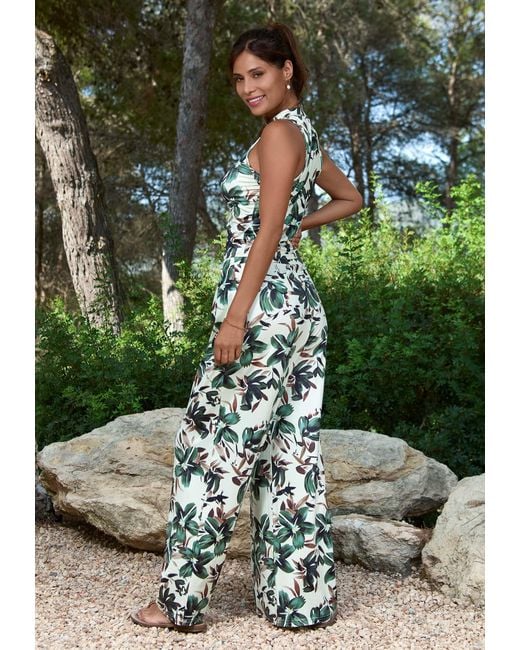 Chic by Lirette Natural Neutrals Palazzo Pants Bastimentos